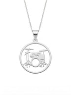 Batería - dije en plata 925