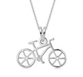 Bicicleta - dije en plata 925