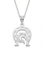 Caballo herradura - dije en plata 925