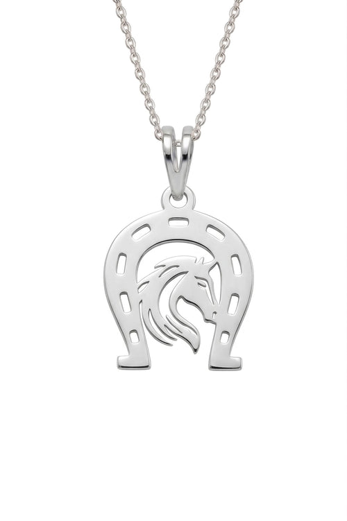 Caballo herradura - dije en plata 925