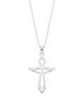 Cruz espíritu santo pequeña - dije en plata 925