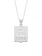 Escudo once caldas - dije en plata 925
