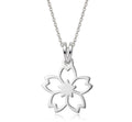 Flor de cerezo - dije en plata 925