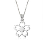 Flor de cerezo - dije en plata 925