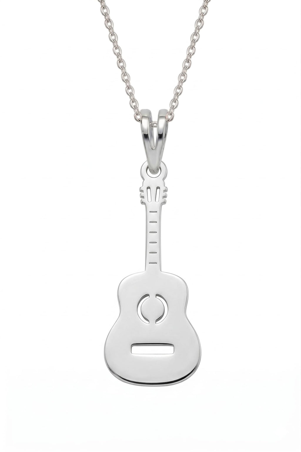 Guitarra acústica - dije en plata 925