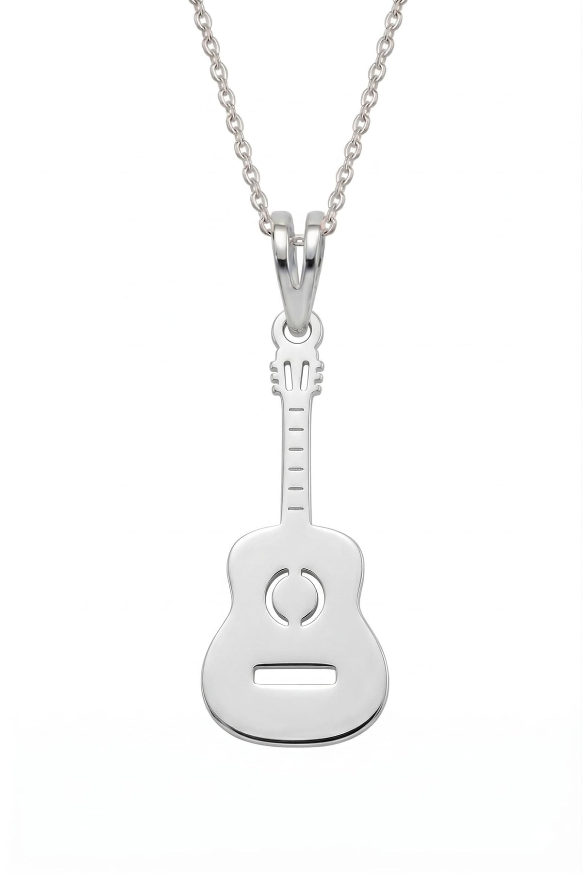 Guitarra acústica - dije en plata 925