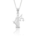 Lady justice - dije en plata 925