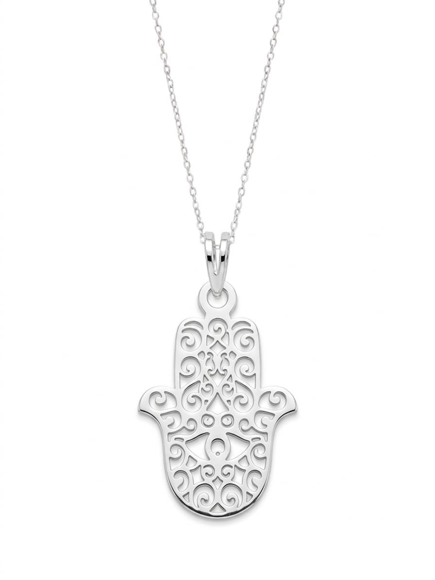 Mano Fátima muy calado - dije en plata 925