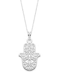 Mano Fátima muy calado - dije en plata 925