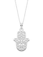 Mano Fátima muy calado - dije en plata 925