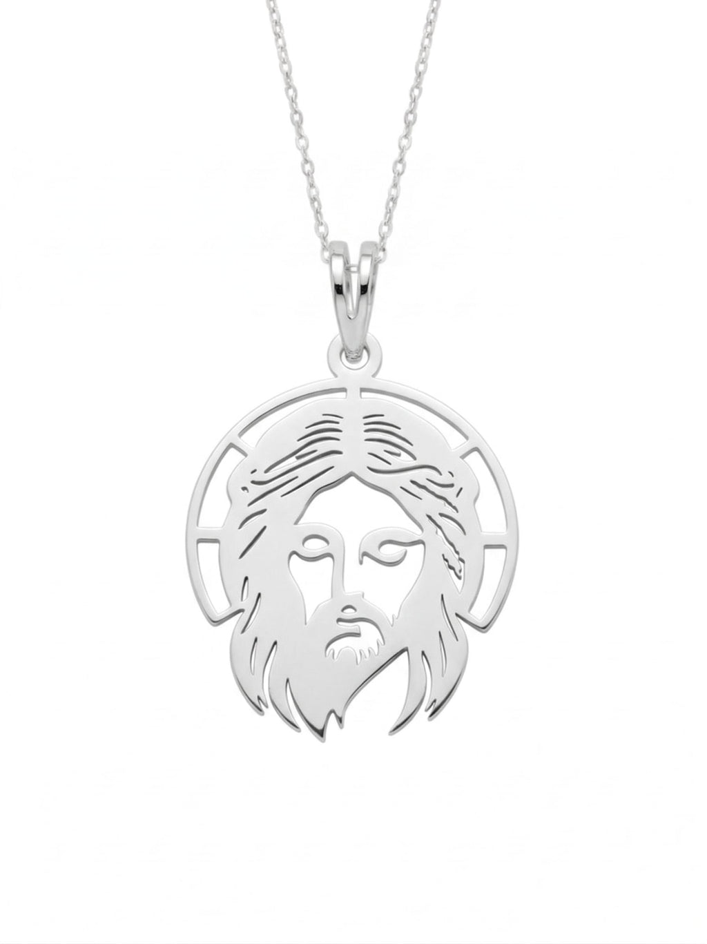 Rostro de Jesús - dije en plata 925