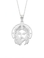 Rostro de Jesús - dije en plata 925