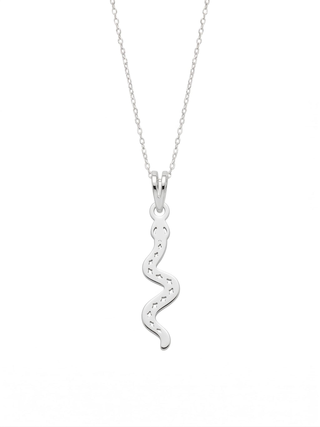 Serpiente - dije en plata 925