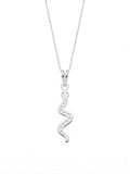Serpiente - dije en plata 925