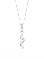 Serpiente - dije en plata 925