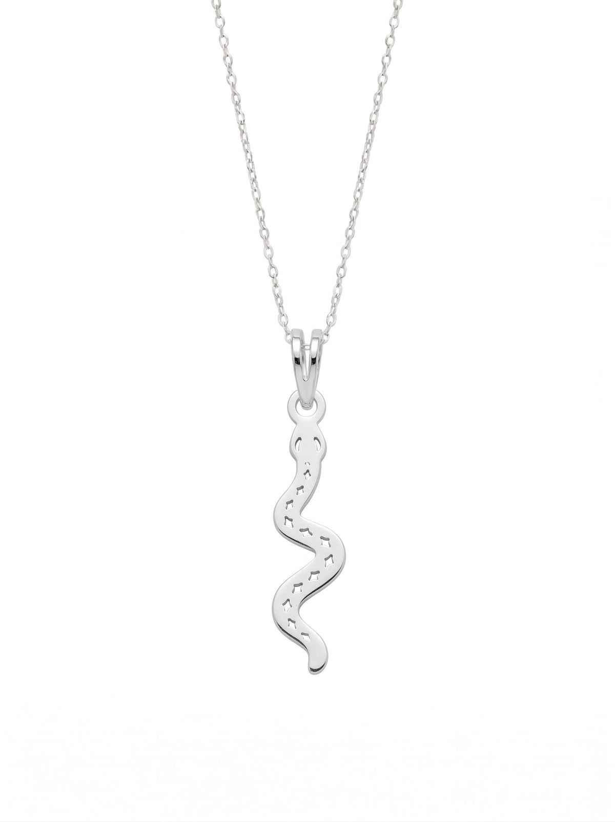 Serpiente - dije en plata 925