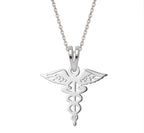 Símbolo medicina salud - dije en plata 925