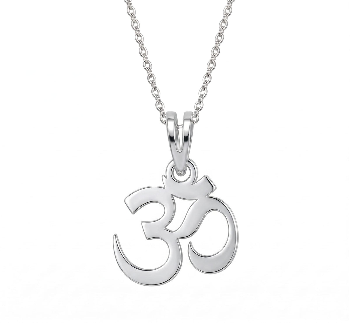 Símbolo Om - dije en plata 925