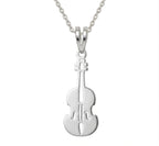 Violín - dije en plata 925