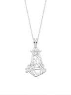 Virgen del carmen - dije en plata 925
