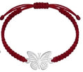 Manilla mariposas - plata 925