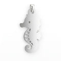 Caballito de mar - dije en plata 925
