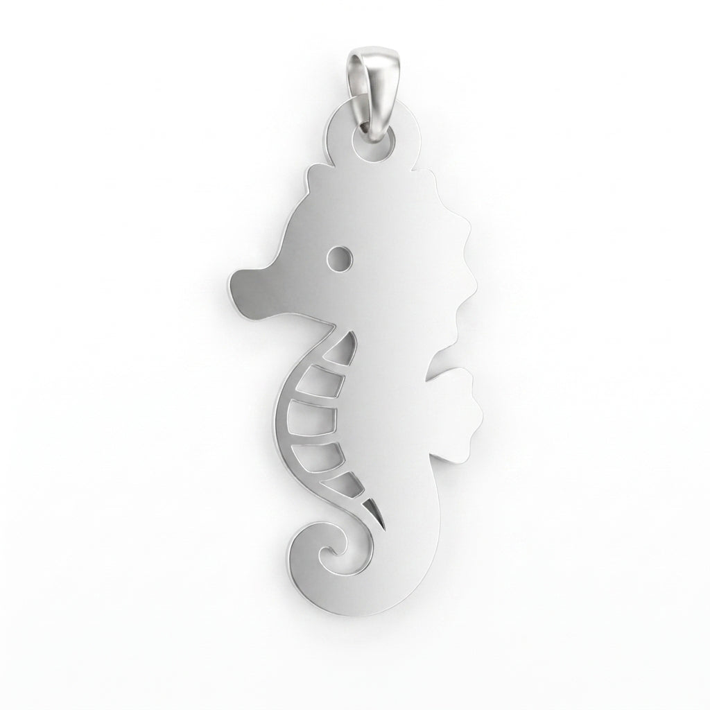 Caballito de mar - dije en plata 925