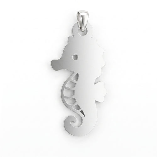 Caballito de mar - dije en plata 925