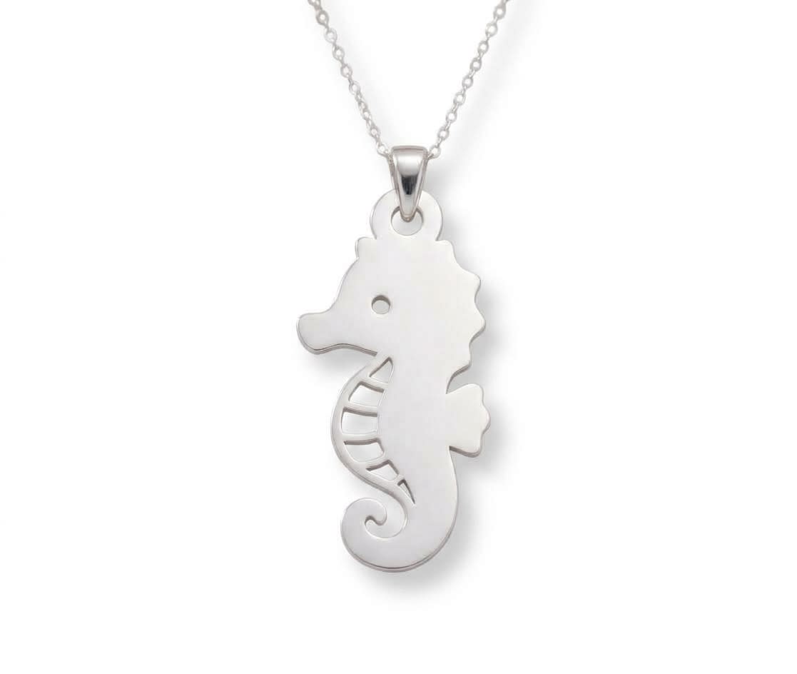 Caballito de mar - dije en plata 925