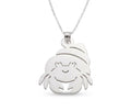 Cangrejo ermitaño - dije en plata 925