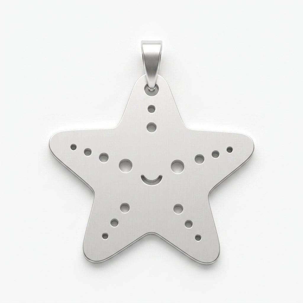 Estrella de mar - dije en plata 925