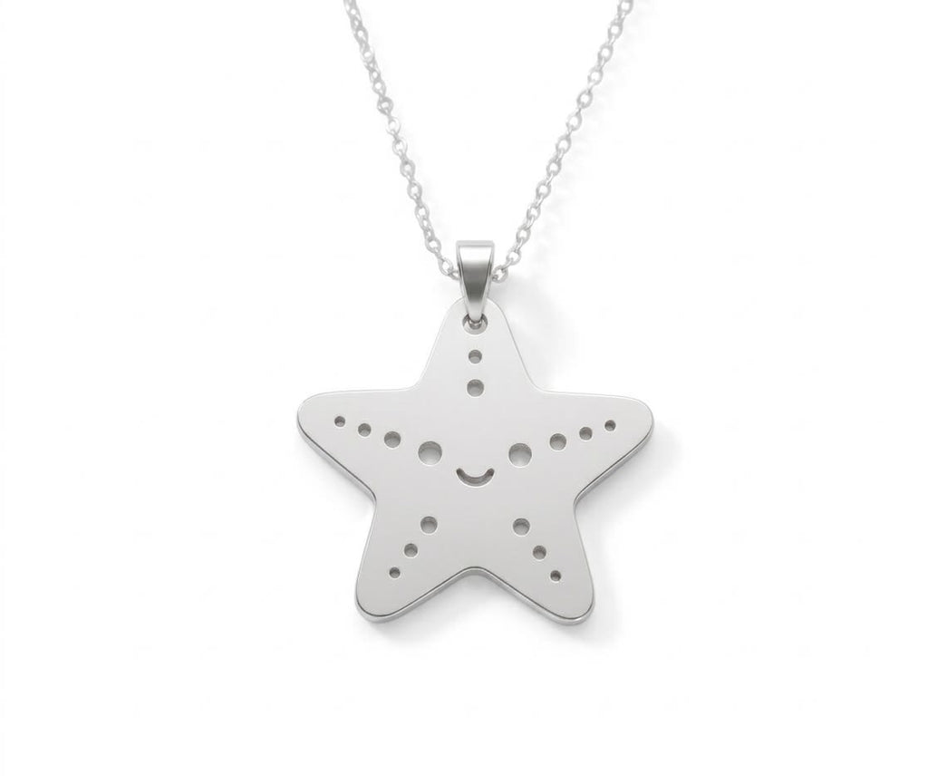 Estrella de mar - dije en plata 925