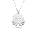 Pulpo - dije en plata 925