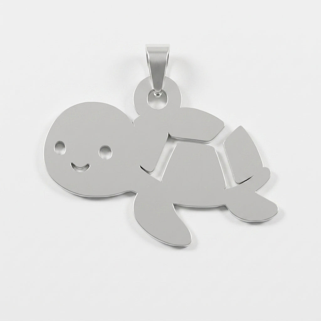 Tortuga - dije en plata 925