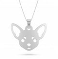 Chihuahua - dije en plata 925