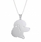 Caniche - dije en plata 925