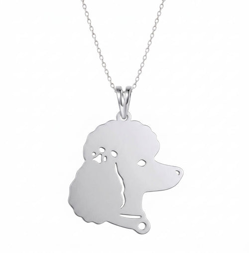 Caniche - dije en plata 925