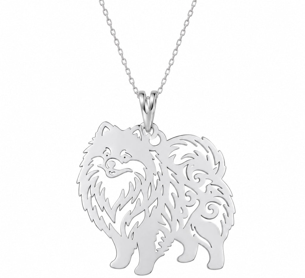 Pomerania - dije en plata 925