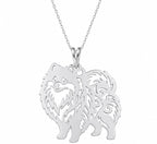 Pomerania - dije en plata 925