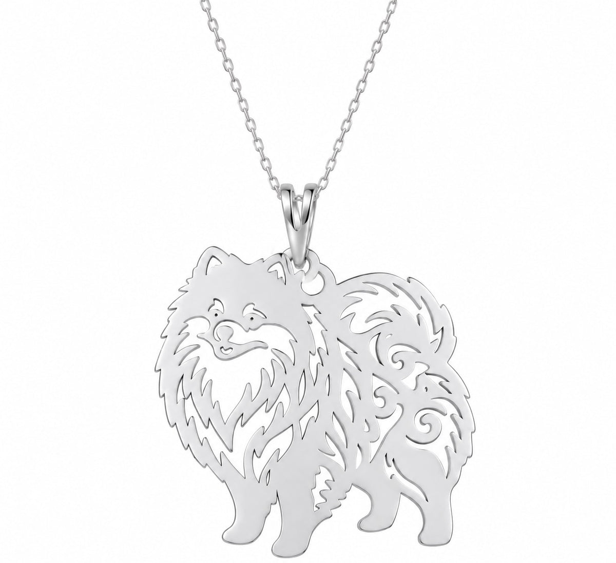 Pomerania - dije en plata 925