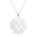Shih tzu - dije en plata 925
