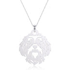 Shih tzu - dije en plata 925