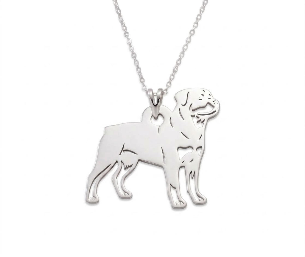 Rottweiler - dije en plata 925