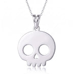 Calavera - dije en plata 925
