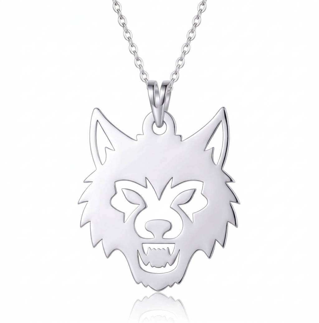 Hombre lobo - dije en plata 925