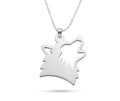 Lobo - dije en plata 925