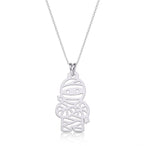 Momia mini - dije en plata 925