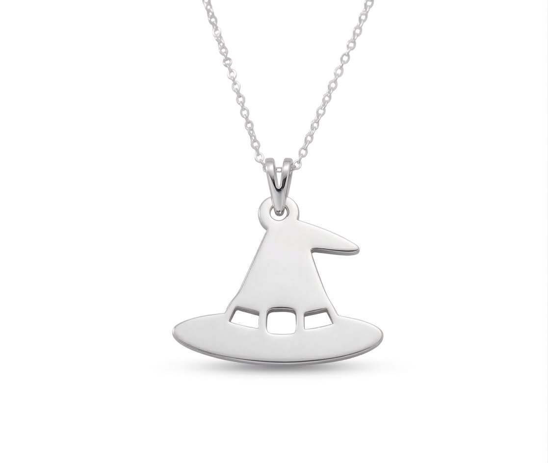 Sombrero de bruja - dije en plata 925