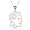 Frankenstein perfil - dije en plata 925