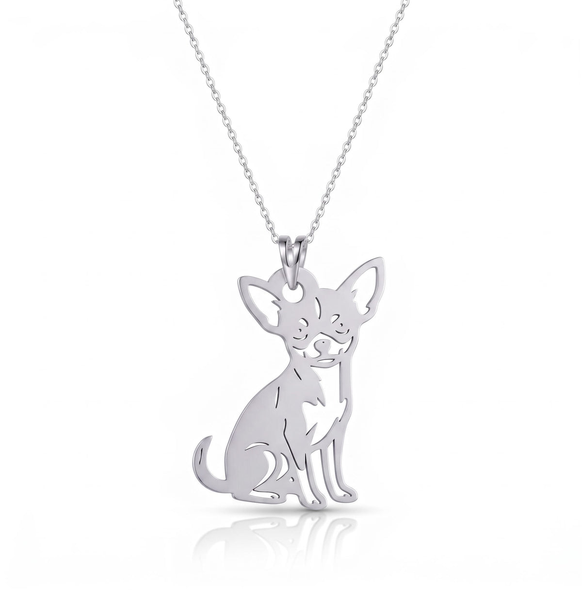 Pinscher - dije en plata 925